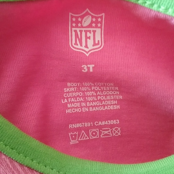 NFL Toddler Tutu  Dress - Picture 4 of 4